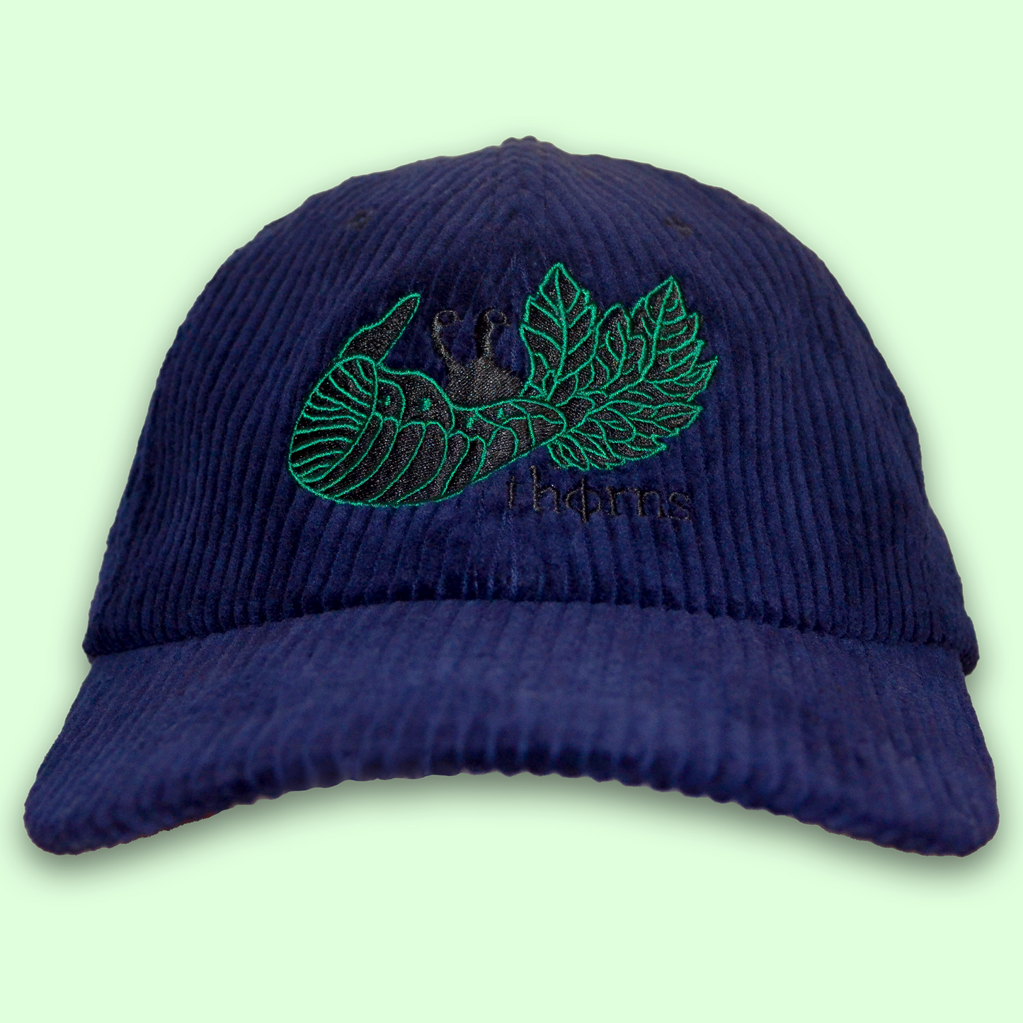 Cornucopia Navy Corduroy Cap